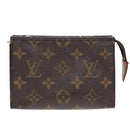 LOUIS VUITTON Monogram Poche Toilette 15 Pouch M47546 LV Auth 90071-13