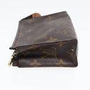 LOUIS VUITTON Monogram Poche Toilette 15 Pouch M47546 LV Auth 90071-4