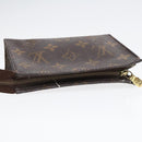 LOUIS VUITTON Monogram Poche Toilette 15 Pouch M47546 LV Auth 90071-6