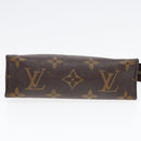 LOUIS VUITTON Monogram Poche Toilette 15 Pouch M47546 LV Auth 90071-7