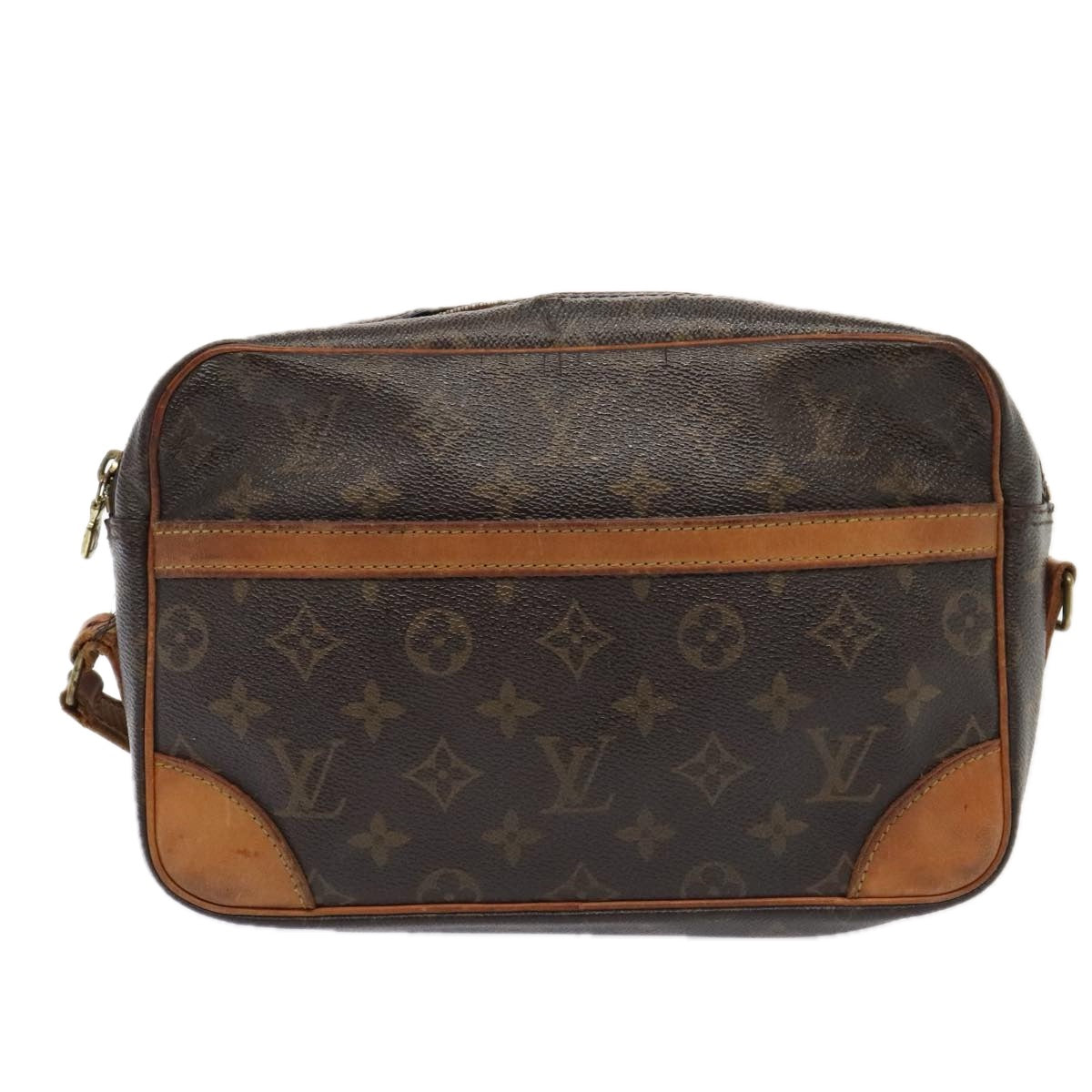 LOUIS VUITTON Monogram Trocadero 27 Shoulder Bag M51274 LV Auth 90093