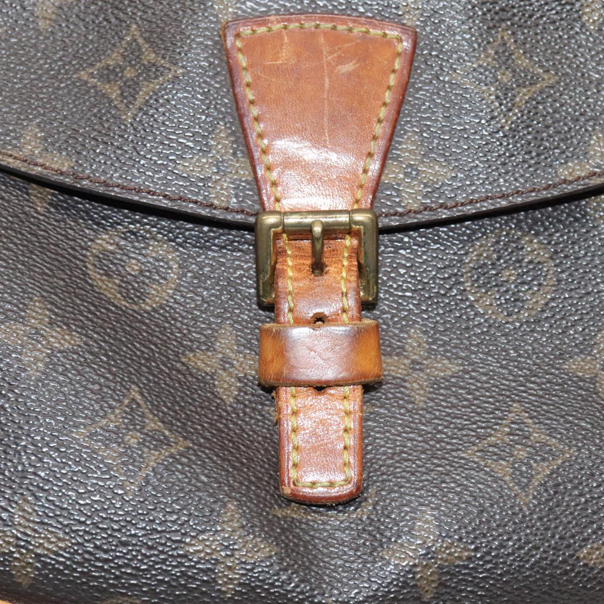 LOUIS VUITTON Monogram Jeune Fille PM Shoulder Bag M51227 LV Auth 90113