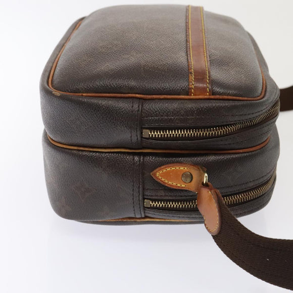 LOUIS VUITTON Monogram Reporter PM Shoulder Bag M45254 LV Auth 90131