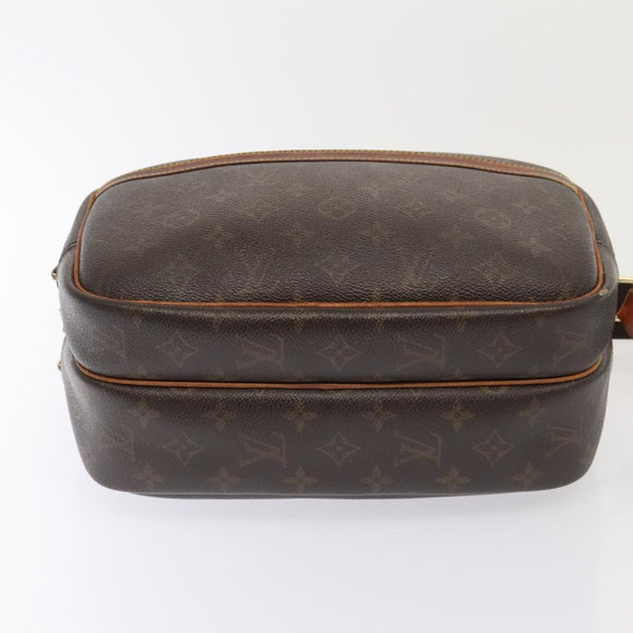 LOUIS VUITTON Monogram Reporter PM Shoulder Bag M45254 LV Auth 90131