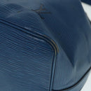 LOUIS VUITTON Epi Petit Noe Shoulder Bag Blue M44105 LV Auth 90140-14