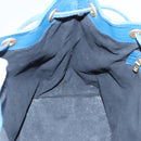 LOUIS VUITTON Epi Petit Noe Shoulder Bag Blue M44105 LV Auth 90140-21