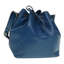 LOUIS VUITTON Epi Petit Noe Shoulder Bag Blue M44105 LV Auth 90140-1