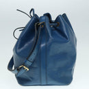 LOUIS VUITTON Epi Petit Noe Shoulder Bag Blue M44105 LV Auth 90140-3