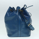 LOUIS VUITTON Epi Petit Noe Shoulder Bag Blue M44105 LV Auth 90140-4
