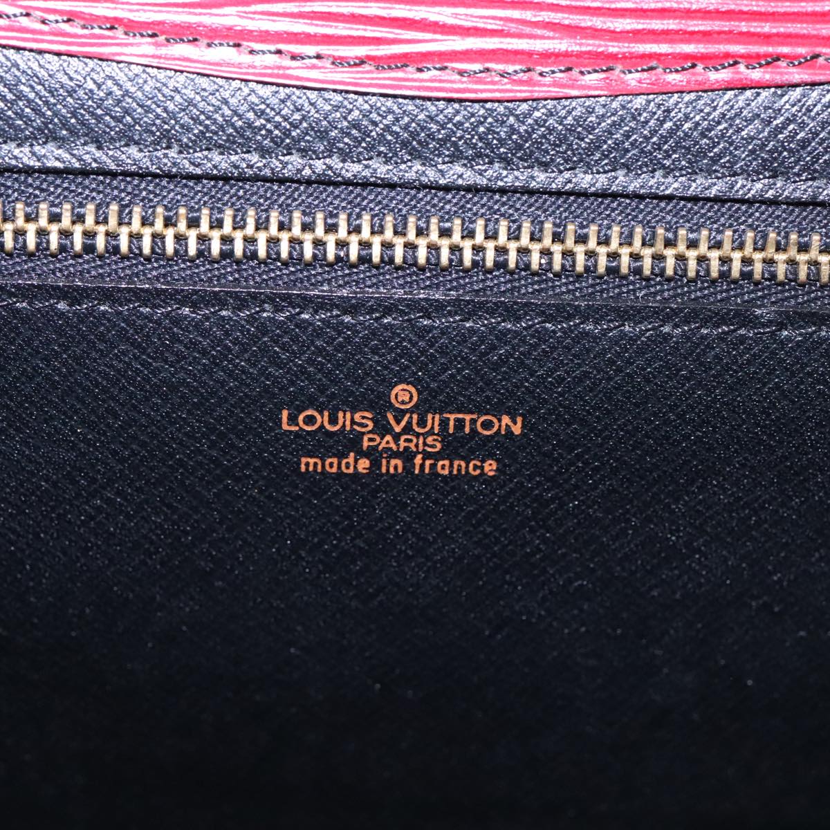 LOUIS VUITTON Epi Art Deco Clutch Bag Red M52637 LV Auth 90142