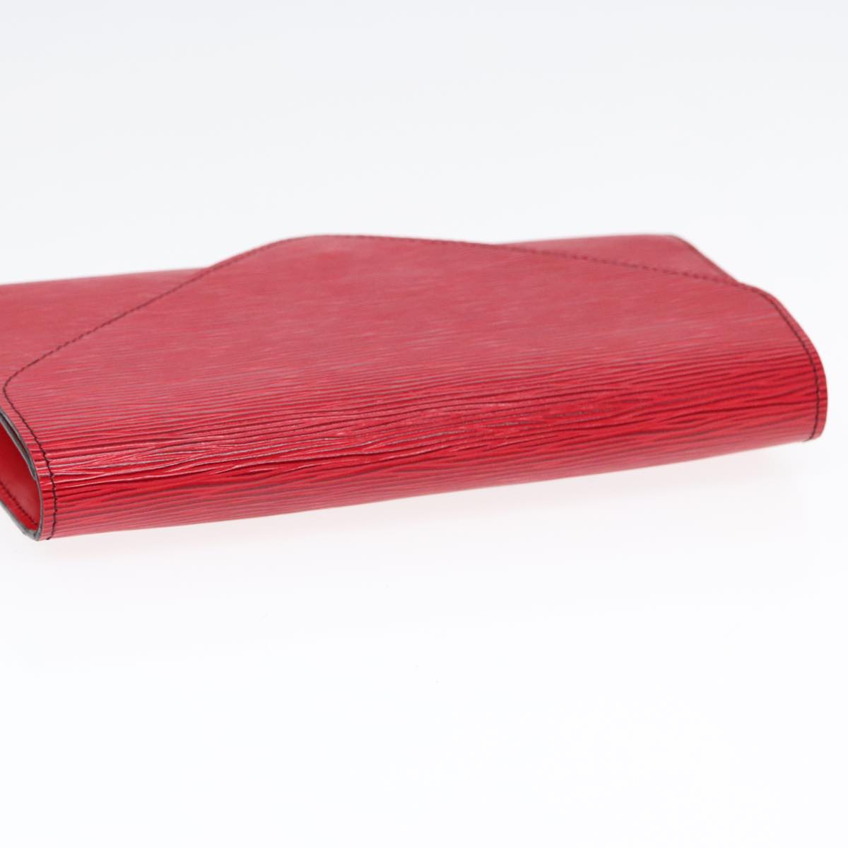 LOUIS VUITTON Epi Art Deco Clutch Bag Red M52637 LV Auth 90142