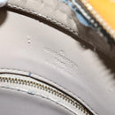 LOUIS VUITTON Monogram Vernis Houston Hand Bag Beige M91004 LV Auth 90153-20