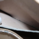 LOUIS VUITTON Monogram Vernis Houston Hand Bag Beige M91004 LV Auth 90153-25