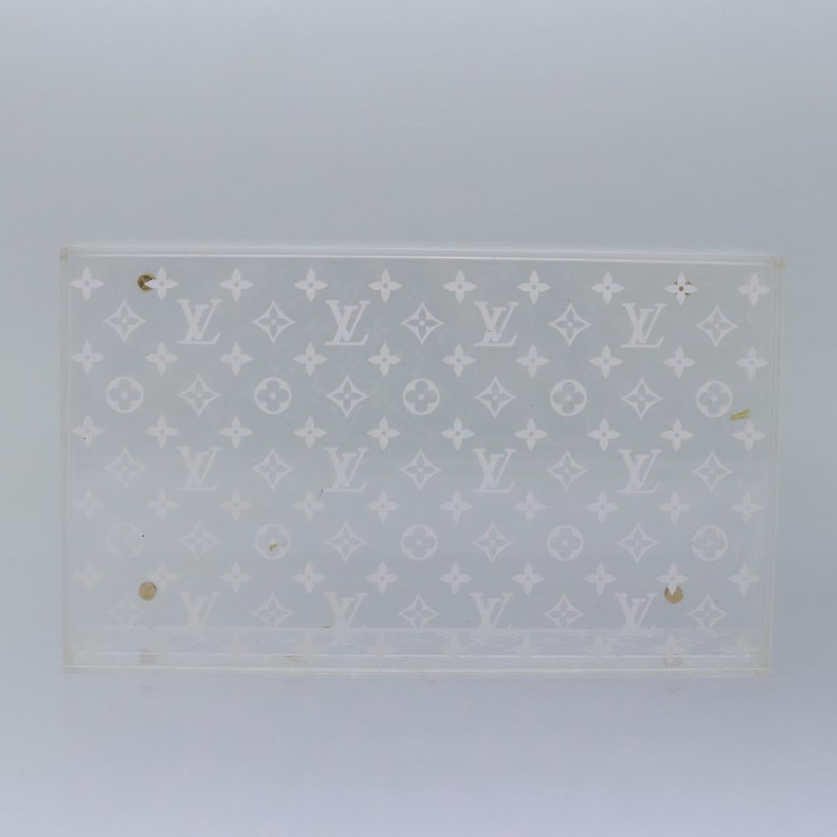 LOUIS VUITTON Monogram Shows Set Archives M Box Clear MP3137 LV Auth 90163