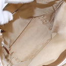 GUCCI GG Canvas Tote Bag Light Blue Gold 002 1099 Auth 90172-11