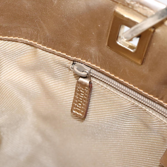 GUCCI GG Canvas Tote Bag Light Blue Gold 002 1099 Auth 90172