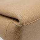 GUCCI Bamboo Hand Bag Leather 2way Beige Gold 000 33 0240 Auth 90195-17