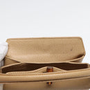 GUCCI Bamboo Hand Bag Leather 2way Beige Gold 000 33 0240 Auth 90195-10
