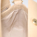 GUCCI Bamboo Hand Bag Leather 2way Beige Gold 000 33 0240 Auth 90195-22