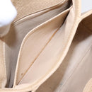 GUCCI Bamboo Hand Bag Leather 2way Beige Gold 000 33 0240 Auth 90195-26