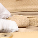 GUCCI Bamboo Hand Bag Leather 2way Beige Gold 000 33 0240 Auth 90195-12