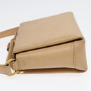 GUCCI Bamboo Hand Bag Leather 2way Beige Gold 000 33 0240 Auth 90195-4