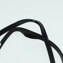 FENDI Zucchino Canvas Tote Bag Red Black Silver Auth 90199-14