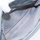 PRADA Tote Bag Nylon Light Blue Silver Auth 90235-10