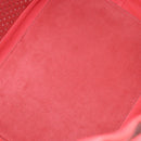 LOUIS VUITTON Leather Perfo Noe Shoulder Bag Red M94074 LV Auth 90244-11