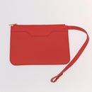 LOUIS VUITTON Leather Perfo Noe Shoulder Bag Red M94074 LV Auth 90244-21