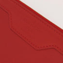 LOUIS VUITTON Leather Perfo Noe Shoulder Bag Red M94074 LV Auth 90244-24