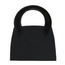 Salvatore Ferragamo Handtasche Satin Schwarz Gold Orig 90246-2