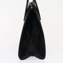 Salvatore Ferragamo Handtasche Satin Schwarz Gold Orig 90246-3