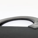 Salvatore Ferragamo Hand Bag Satin Black Gold Auth 90246-8