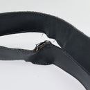 Salvatore Ferragamo Gancini Tragetasche Leder Schwarz Gold Auth 90254-9