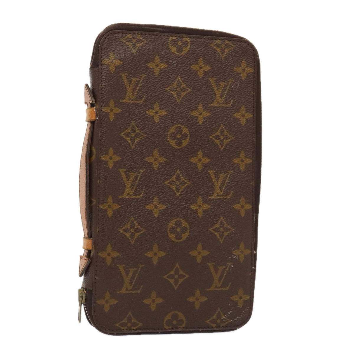 LOUIS VUITTON Monogram Poche Escapade Travel Case M60113 LV Auth 90259