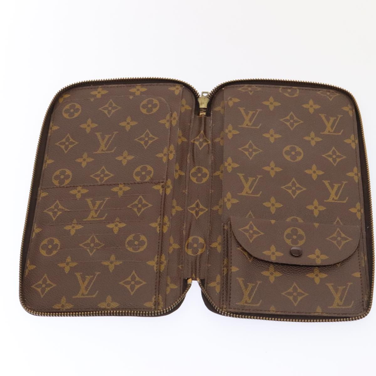 LOUIS VUITTON Monogram Poche Escapade Travel Case M60113 LV Auth 90259