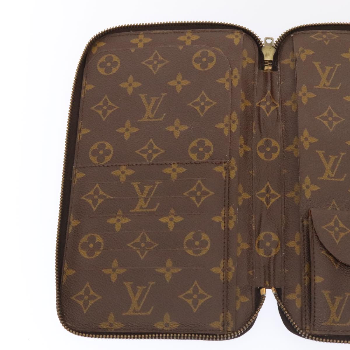 LOUIS VUITTON Monogram Poche Escapade Travel Case M60113 LV Auth 90259