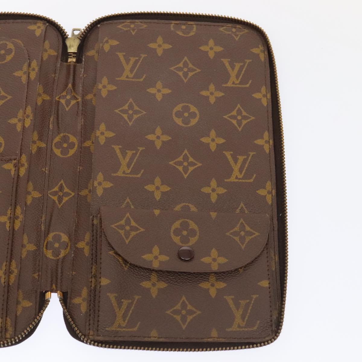 LOUIS VUITTON Monogram Poche Escapade Travel Case M60113 LV Auth 90259