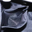 BURBERRY Nova Check Hand Bag PVC Beige Silver Auth 90263-20