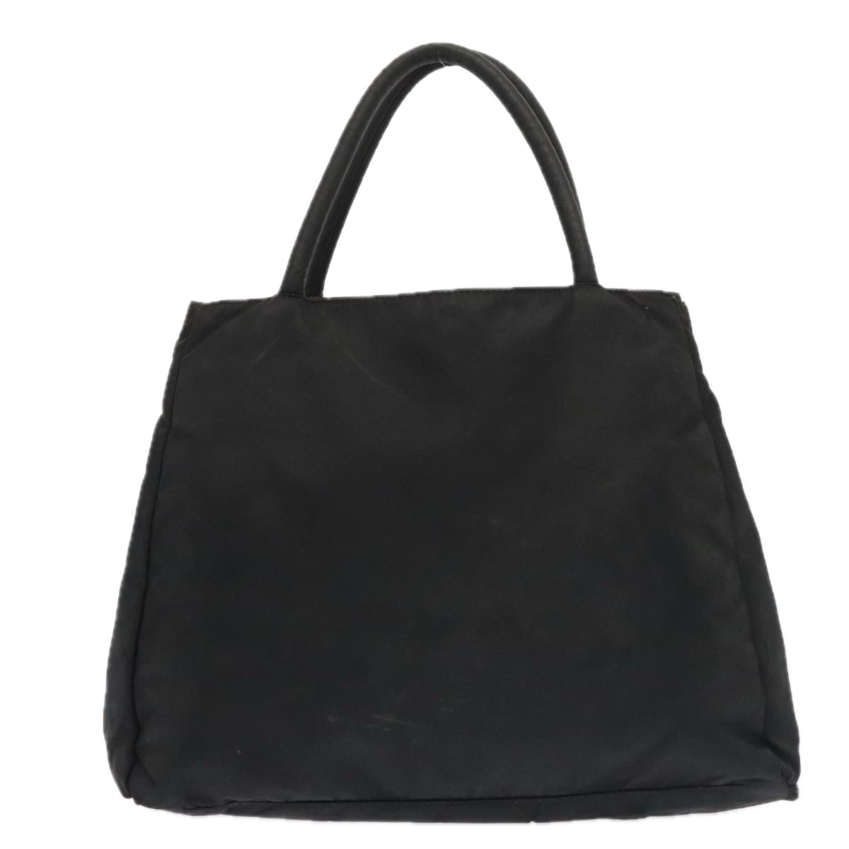 PRADA Hand Bag Nylon Black Auth 90266 - 0