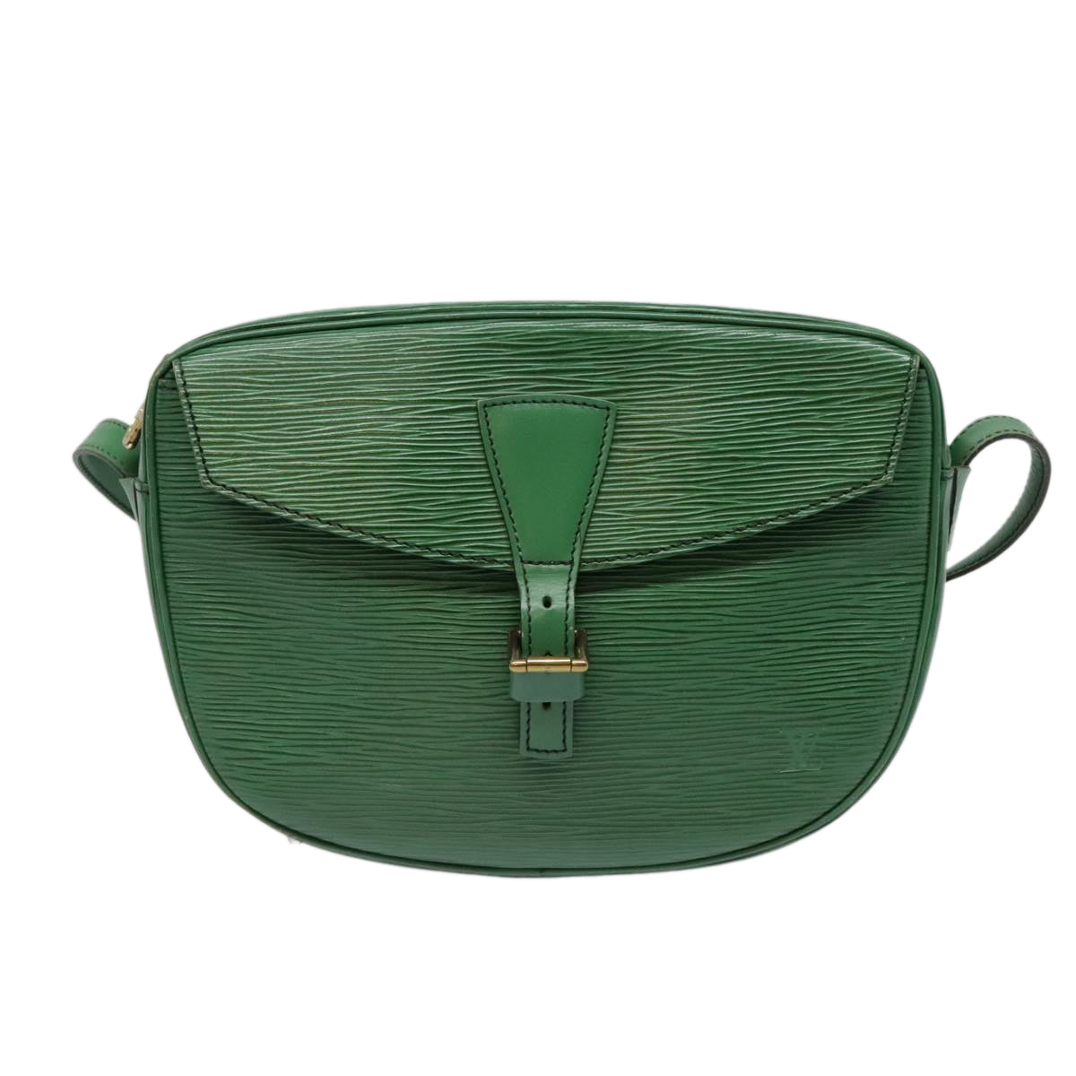 LOUIS VUITTON Epi Jeune Fille MM Shoulder Bag Green M52154 LV Auth 90277 - 0