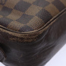 LOUIS VUITTON Damier Ebene Trousse Toilette25 Clutch Bag N47624 LV Auth 90282-16
