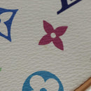 LOUIS VUITTON Monogram Multicolor Sologne Shoulder Bag White M92661 Auth 90289SM-9