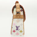 LOUIS VUITTON Monogram Multicolor Sologne Shoulder Bag White M92661 Auth 90289SM-4