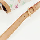 LOUIS VUITTON Monogram Multicolor Sologne Shoulder Bag White M92661 Auth 90289SM-14