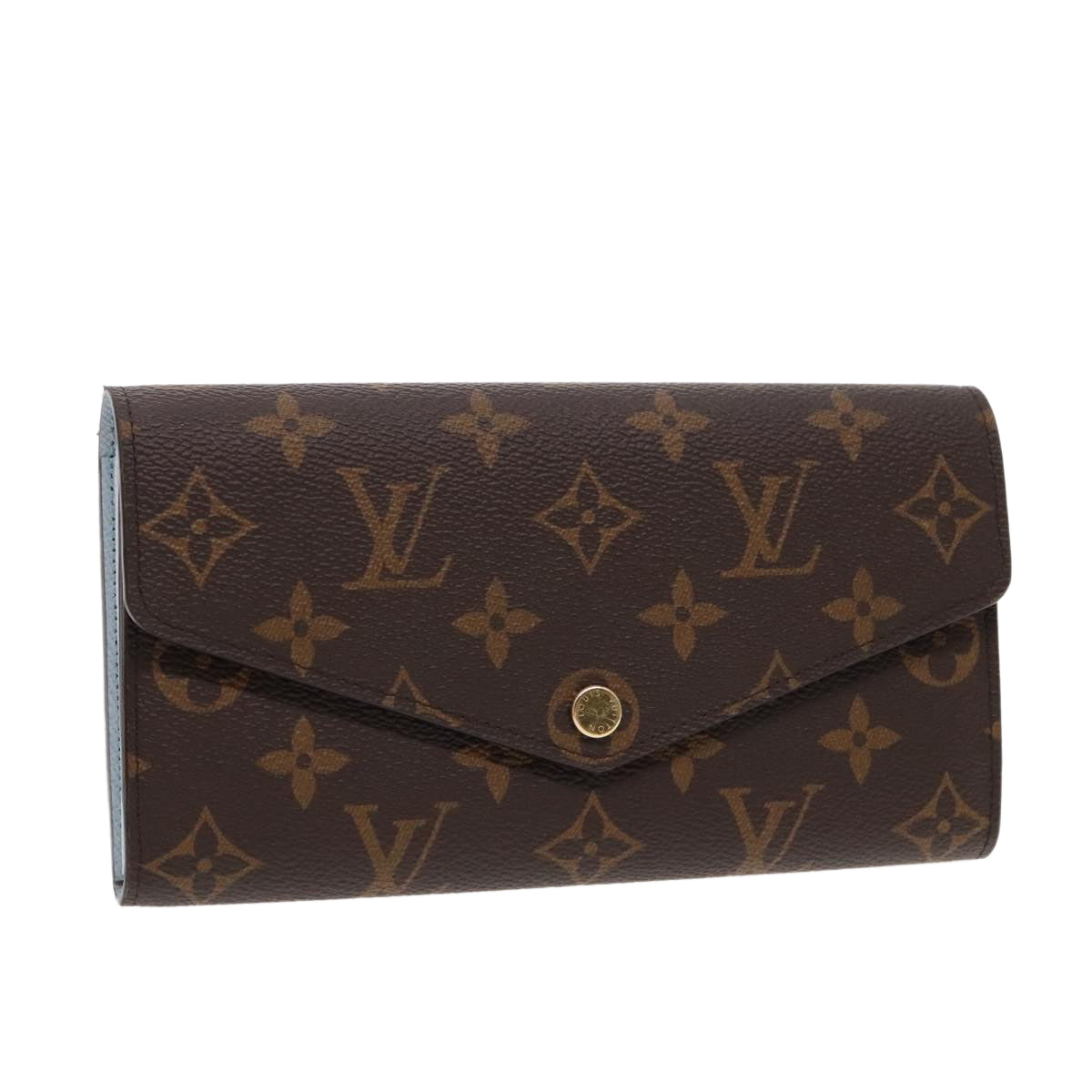 LOUIS VUITTON Monogram Portefeuille Sarah Long Wallet M61734 LV Auth 90293A