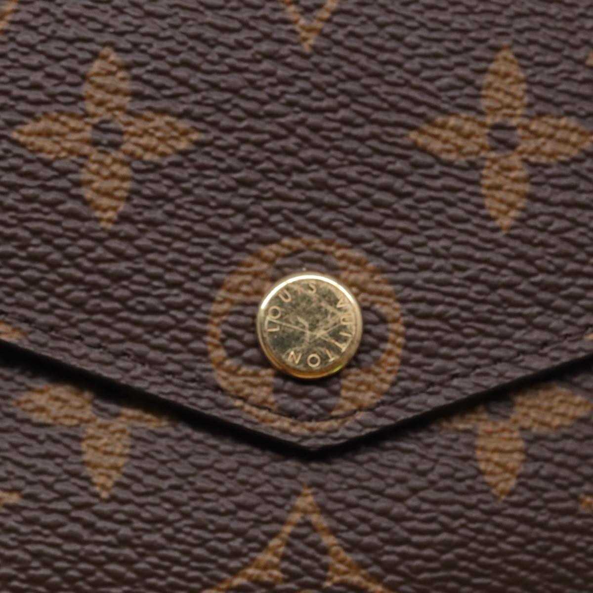 LOUIS VUITTON Monogram Portefeuille Sarah Long Wallet M61734 LV Auth 90293A