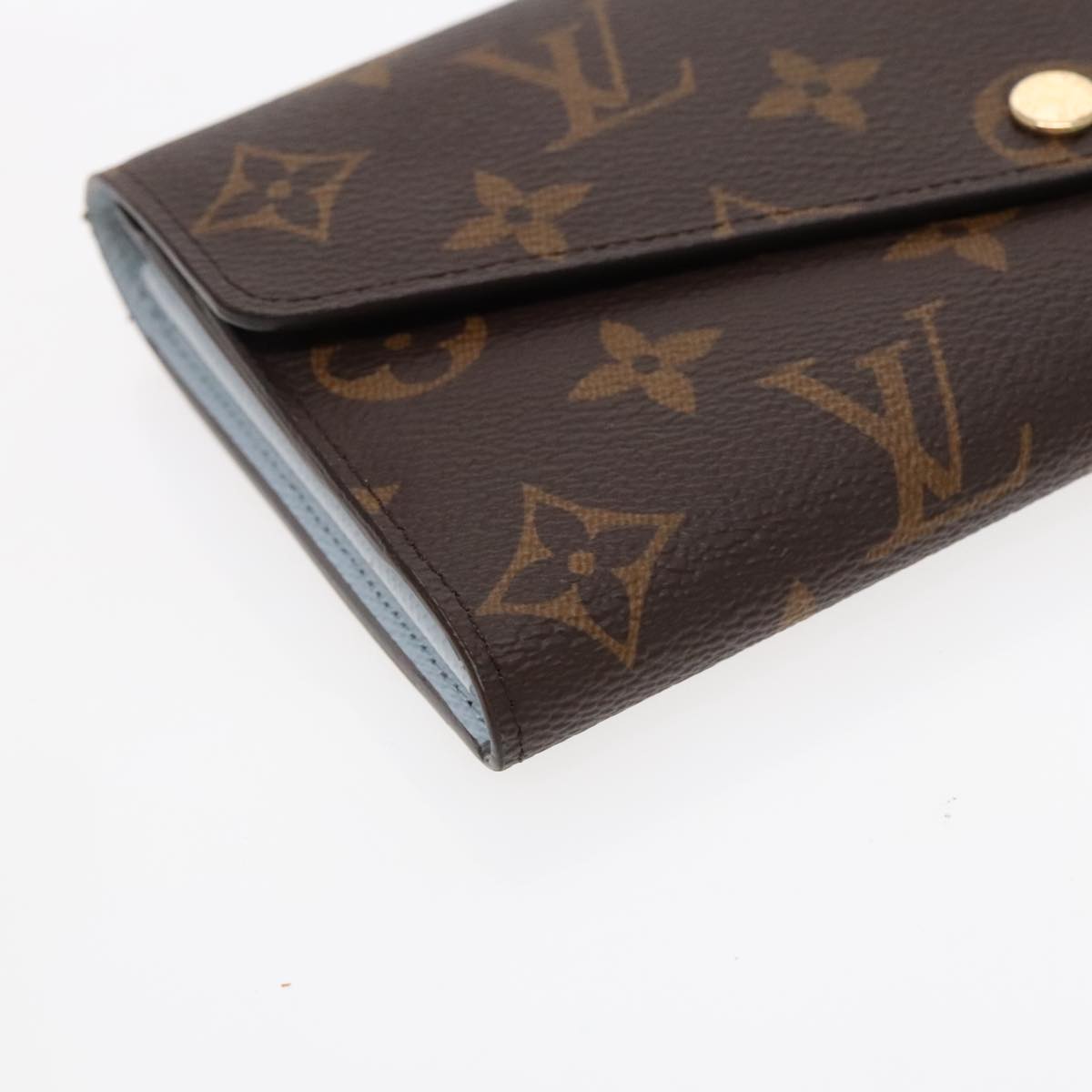 LOUIS VUITTON Monogram Portefeuille Sarah Long Wallet M61734 LV Auth 90293A