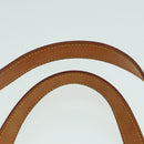 LOUIS VUITTON Monogram Vernis Houston Hand Bag Beige M91004 LV Auth 90318-14